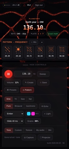 OLI — Cymatics Lab Screenshot 4 of 6