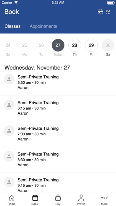 MC Fitness screenshot