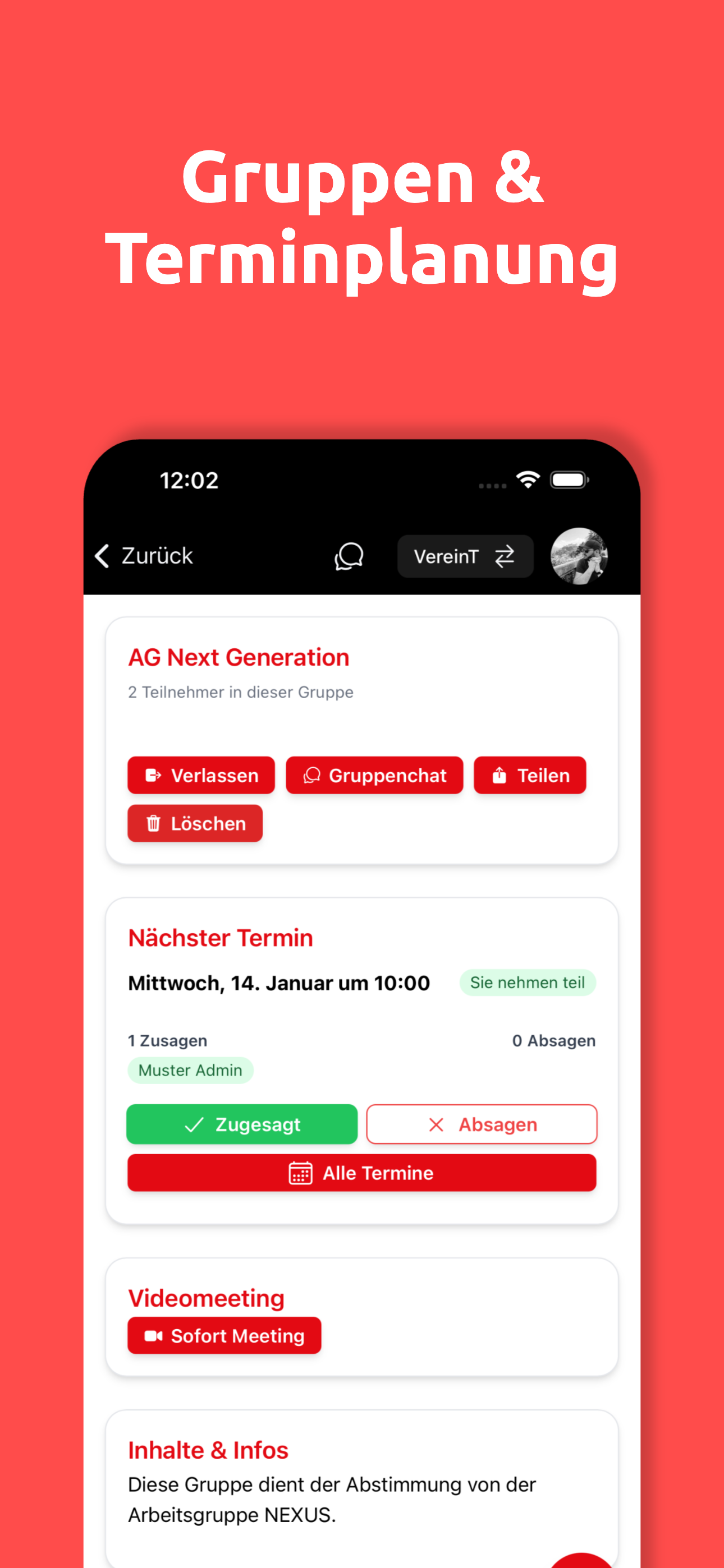 VereinT screenshot 5
