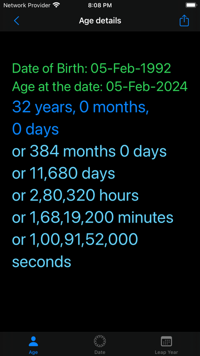 Age Calculator Pro Max Screenshot