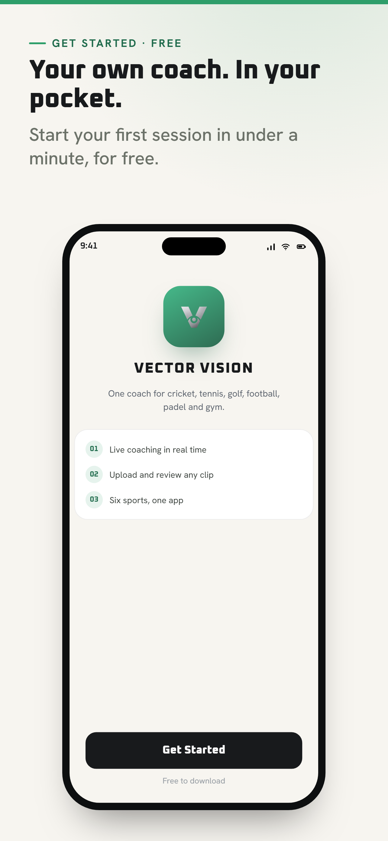 AI Sports Coach: Vector Vision screenshot 10