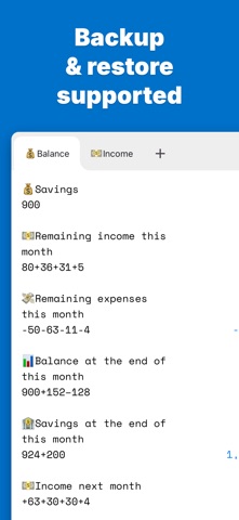 CalcNotes - Calculation memo iPhone screenshot