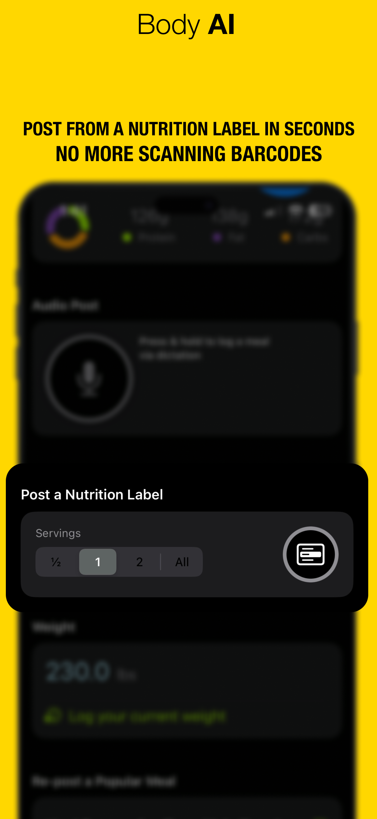 Your Body AI: Calorie Tracker
