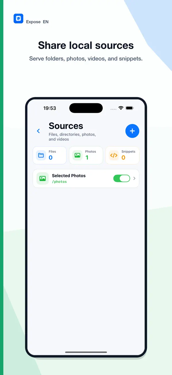 #4. Expose - HTTP Server (iOS) 由: Bonjour, LLC