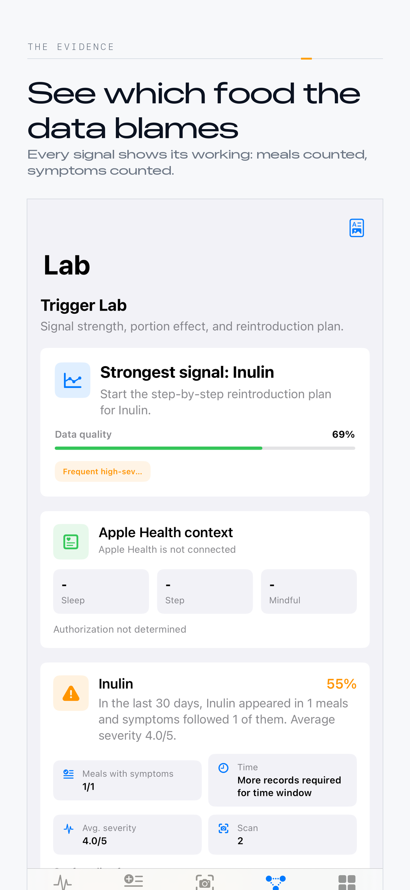 IBS Food Map: FODMAP Tracker screenshot 4