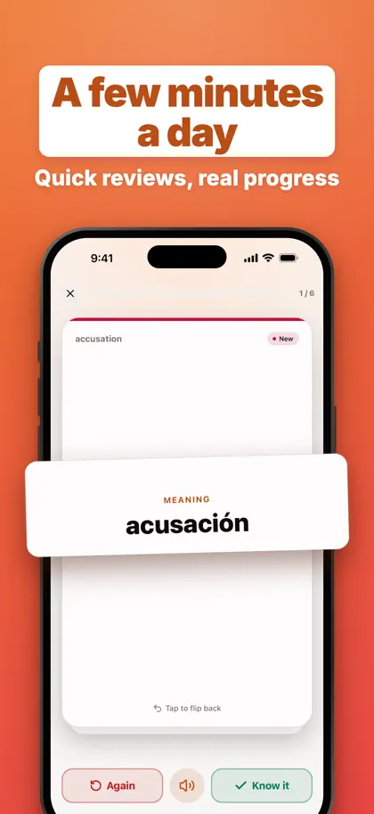Captura de tela 6 de 6 de GlotCast: Learn English