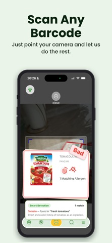 Food Allergy Scanner Allerwise screenshot