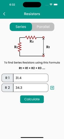 Series Parallel Calculator Screenshot 2 of 5