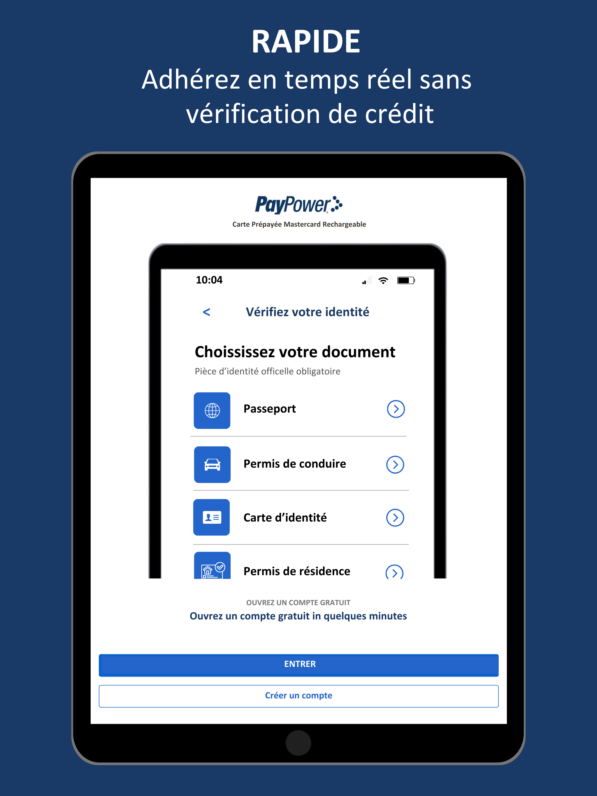 PayPower Prepaid MasterCard