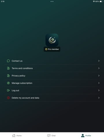 Ilm AI Quran iPad screenshot 3 - Reference app