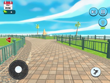 Crazy Water Slides Park Sim 3D iPad screenshot