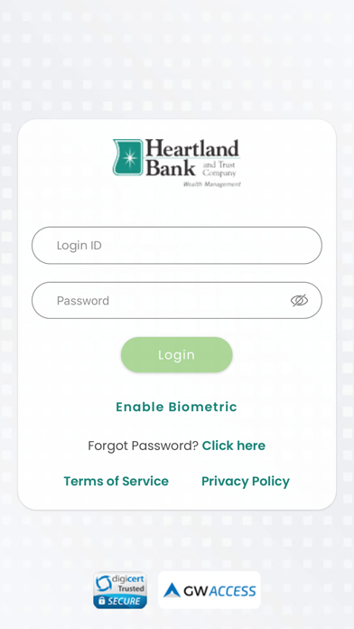 Heartland Bank WM Mobile Screenshot