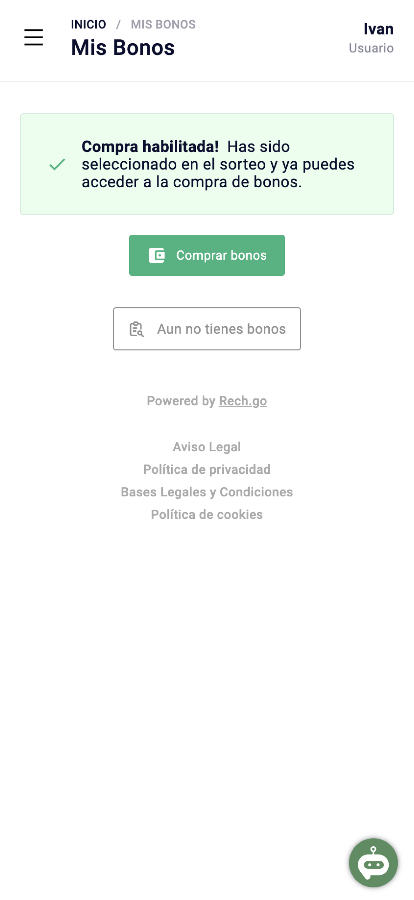 Bono Consumo 2024 screenshot 2