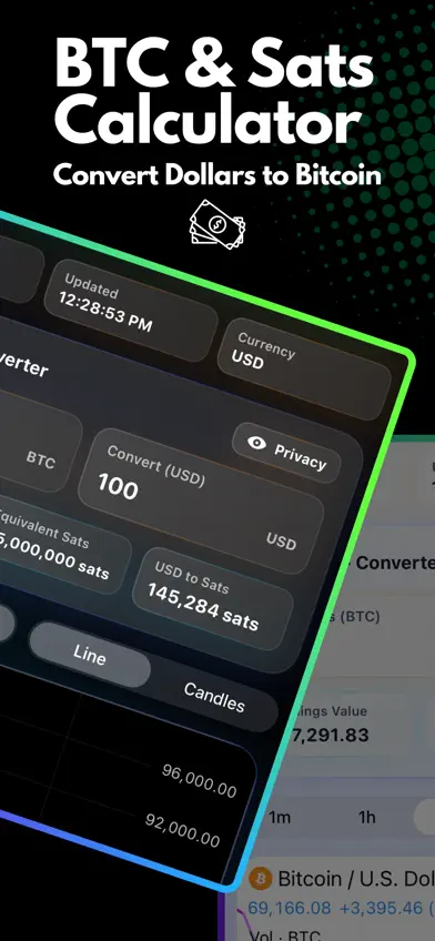 Bitcoin Live Price & Portfolio screenshot 4
