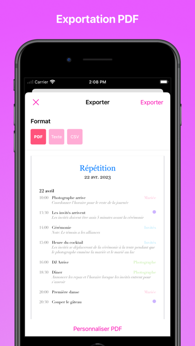 Screenshot #2 pour Créateur de Chronologie