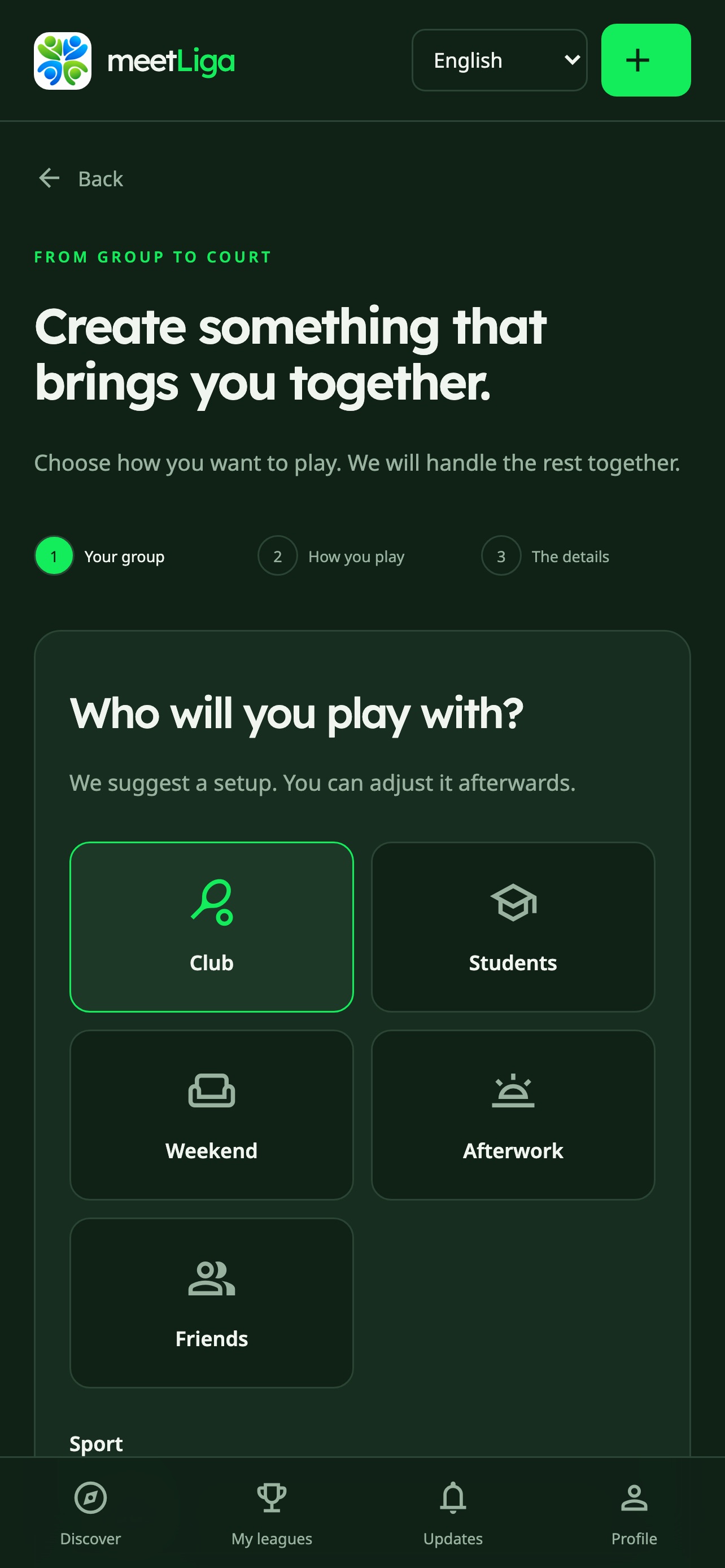 Screenshot 2 of meetLiga