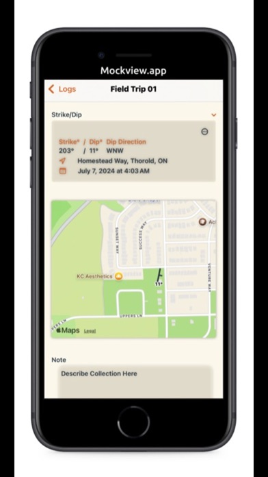 Screenshot 1 of Geomaster App