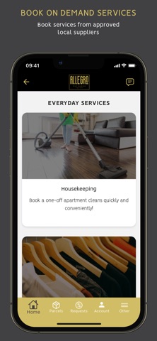My Allegro Living App screenshot