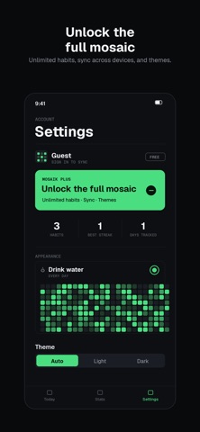 Mosaik — Habit Tracker Screenshot 3 of 5