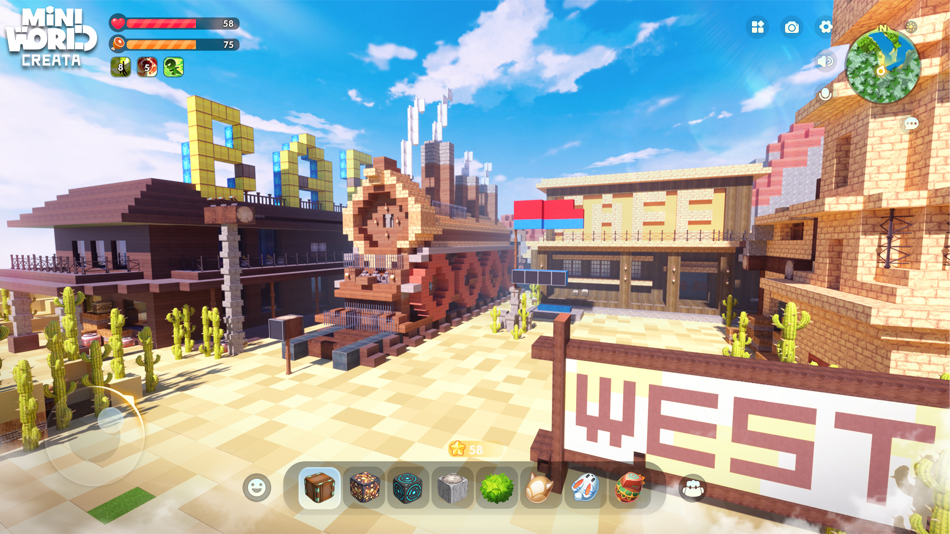 #4. Mini World: CREATA (iOS) 게시자: Miniwan Tech