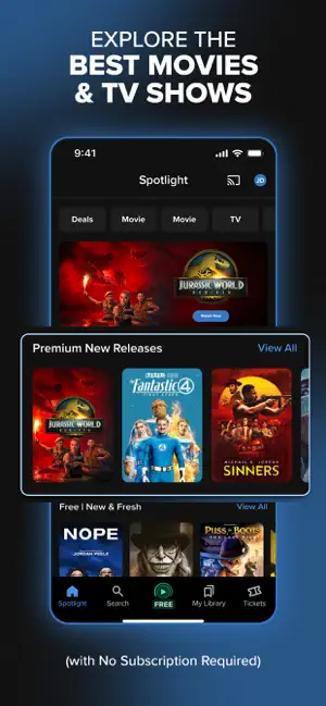 Fandango - Movies & Series screenshot 1