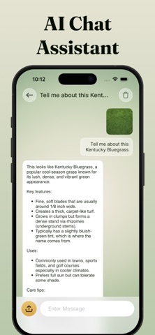 Grass Identifier - Grass AI iPhone screenshot