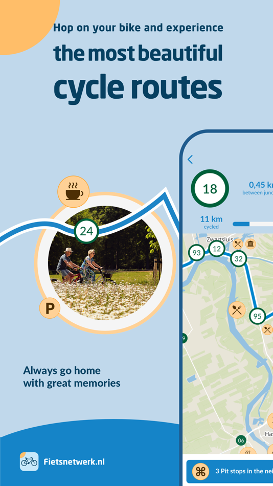 #1. Efita cycling – route app (iOS) 由: Efita B.V.