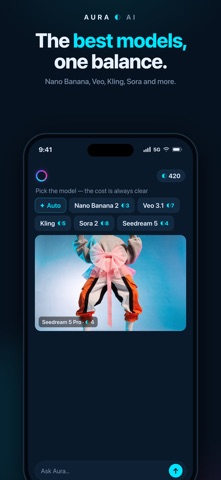 Aura AI: Image & Video Agent Screenshot 5 of 5