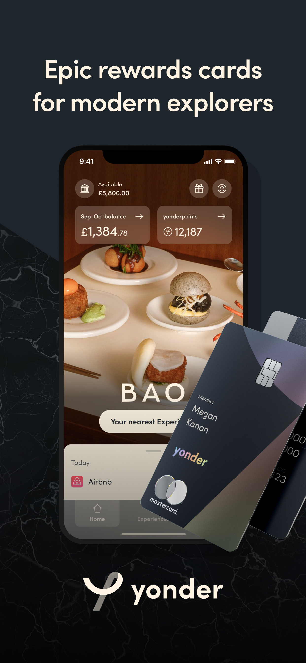 Yonder Rewards Cards