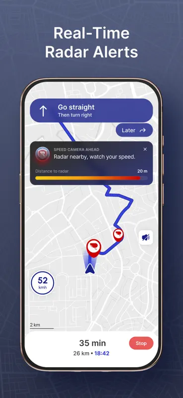 Radar GO-X : Navigation, Map screenshot 1 of 4