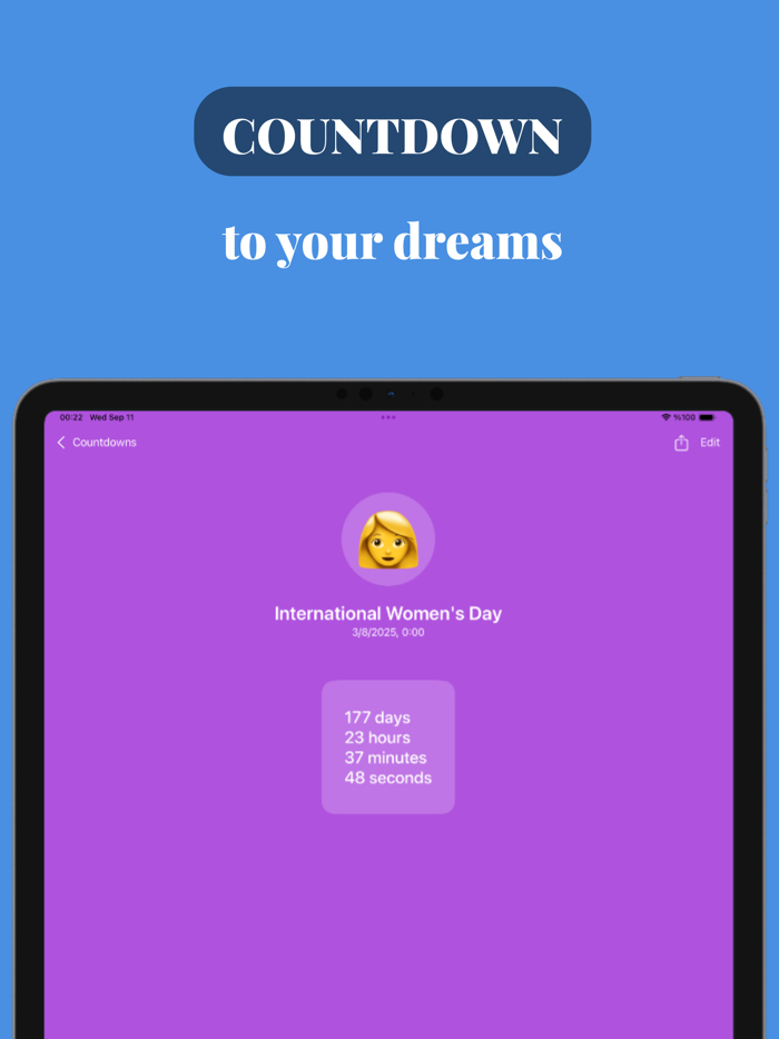Atomic Countdown Day Reminder