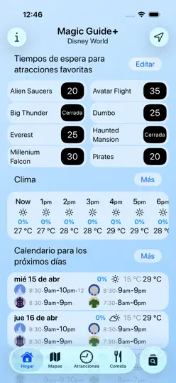 Captura de pantalla de Magic Guide For Disney World en iPhone 1