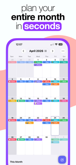 Shift Calendar: Cadence Screenshot 1 of 10