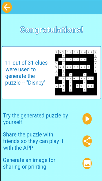 Wordapp : Crossword Maker Screenshot