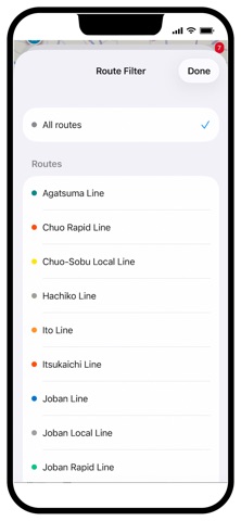 TrainRadar Tokyo screenshot 5