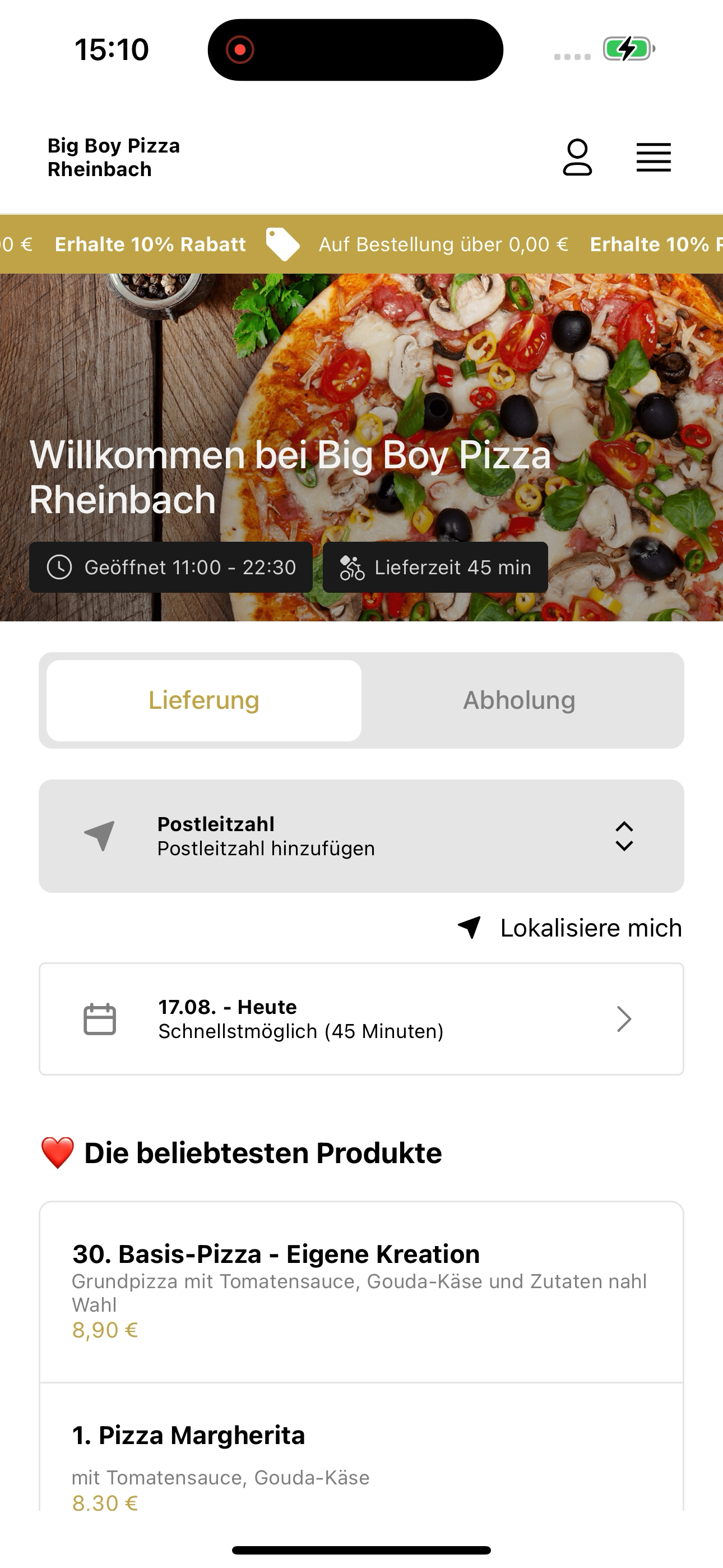 Big Boy Pizza Rheinbach screenshot 5
