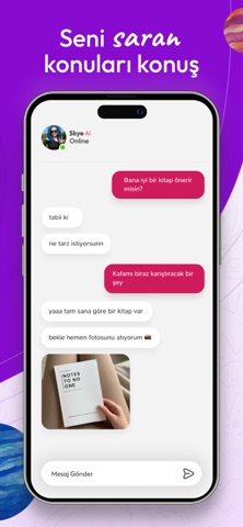 QuO AI – Sor, Konuş, Keşfet screenshot