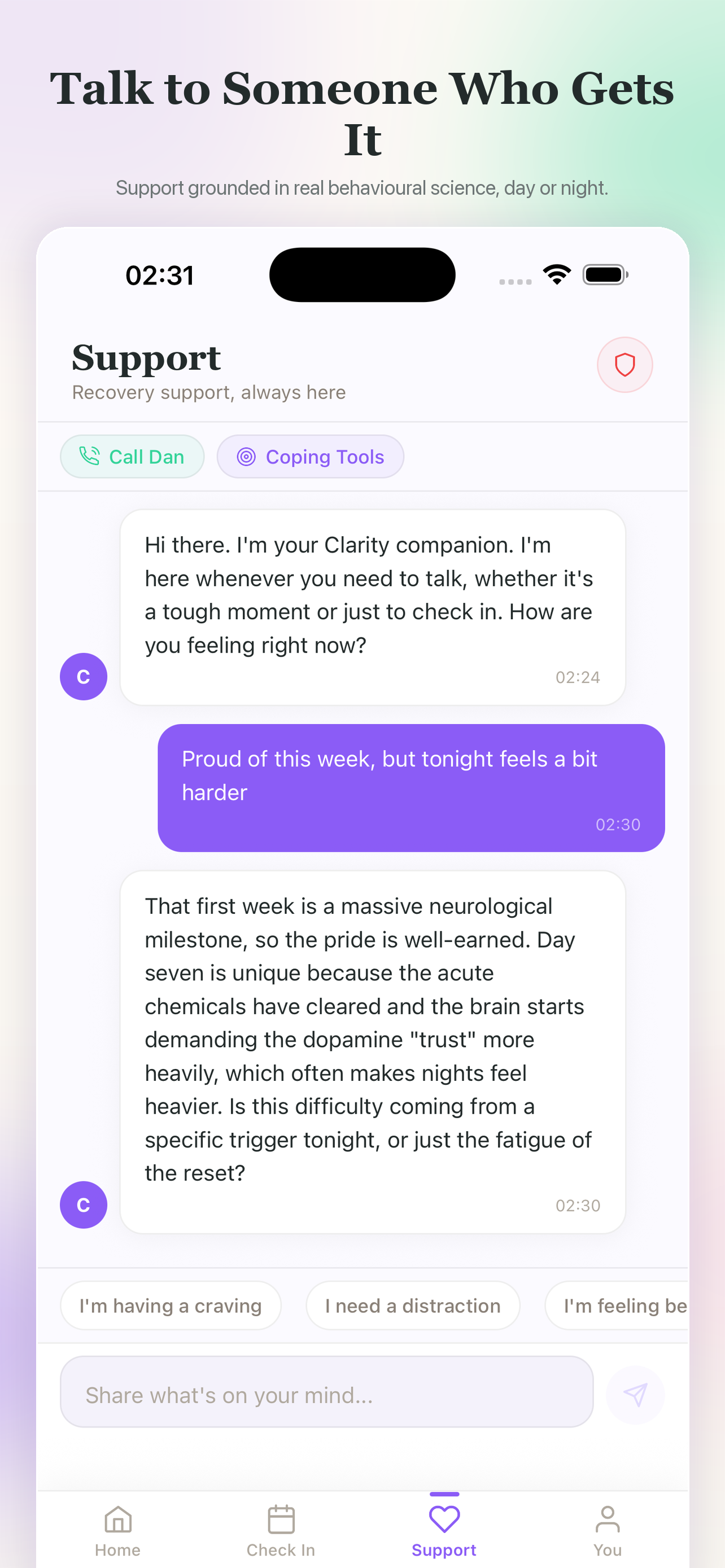 Clarity - Stimulant Recovery screenshot 4