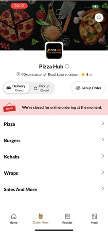 Pizza Hub. Screenshot 2 of 4