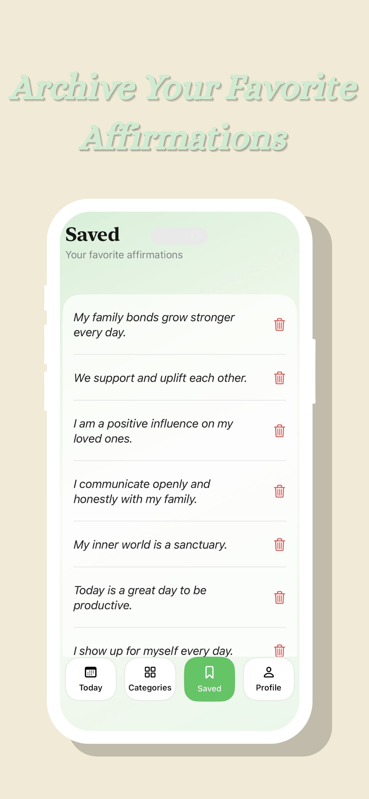 #PositiveAffirmations screenshot 3