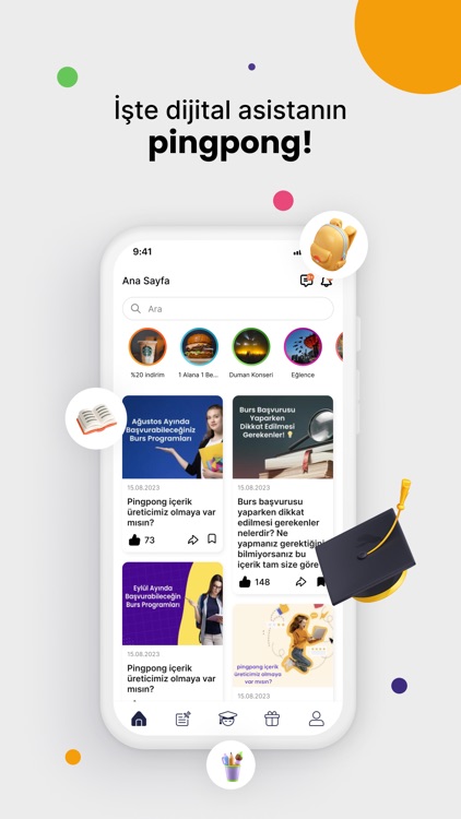 Pingpong: Üniversite Rehberi screenshot-0