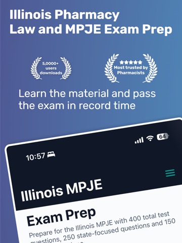 Illinois MPJE Exam Prep 2026 iPad screenshot