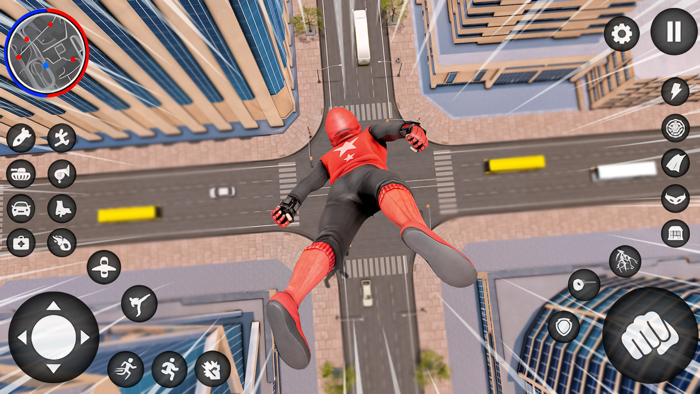 Spider Rope Hero Fighter Game