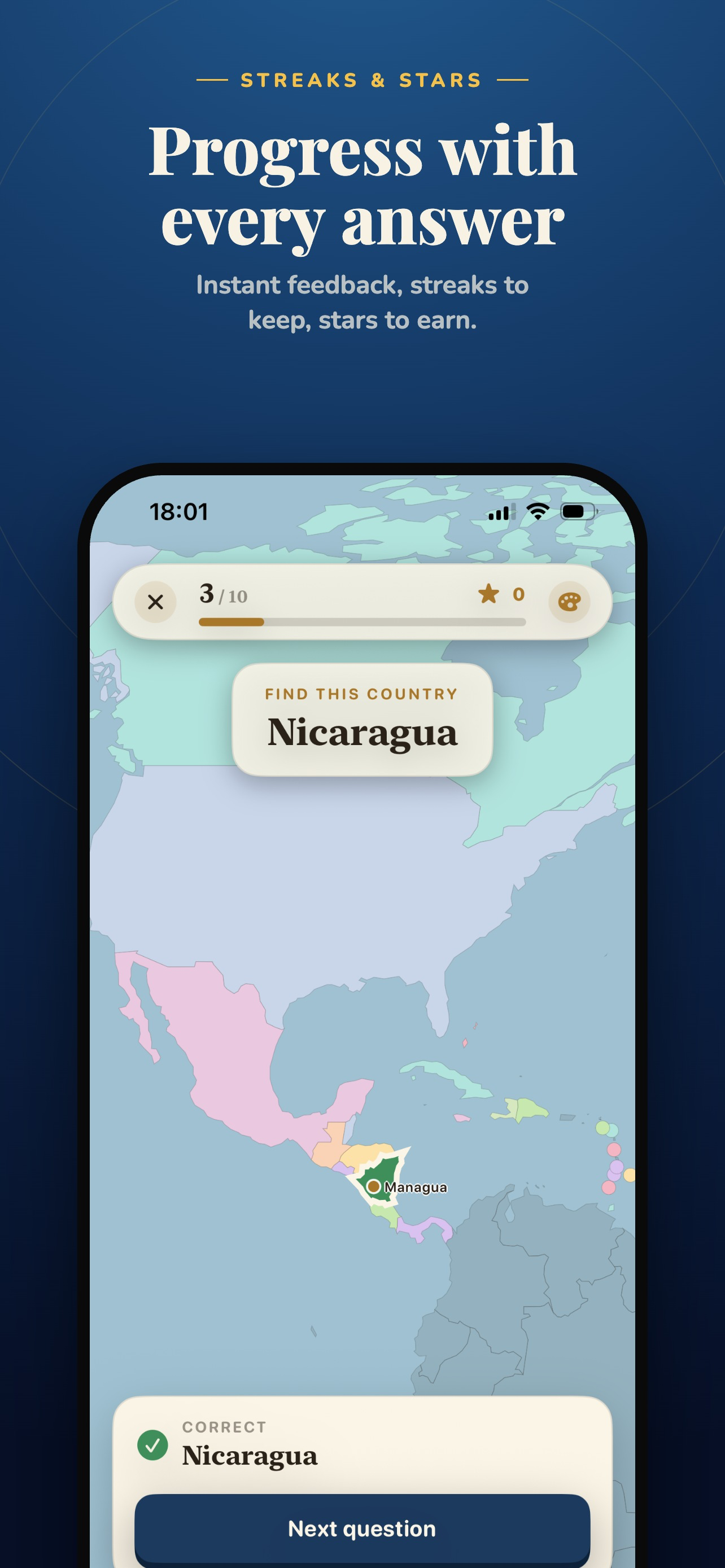 Geodyssey: Geography Quiz screenshot 7