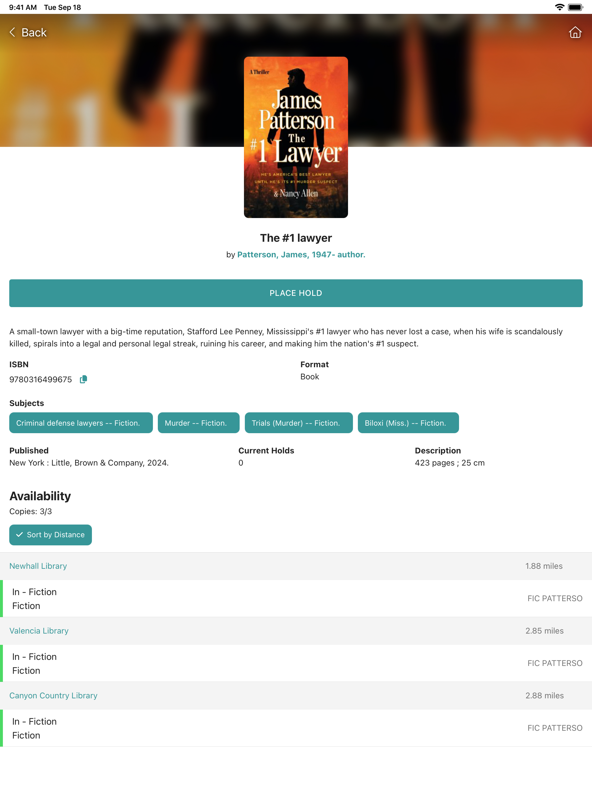 Santa Clarita Public Library screenshot 12