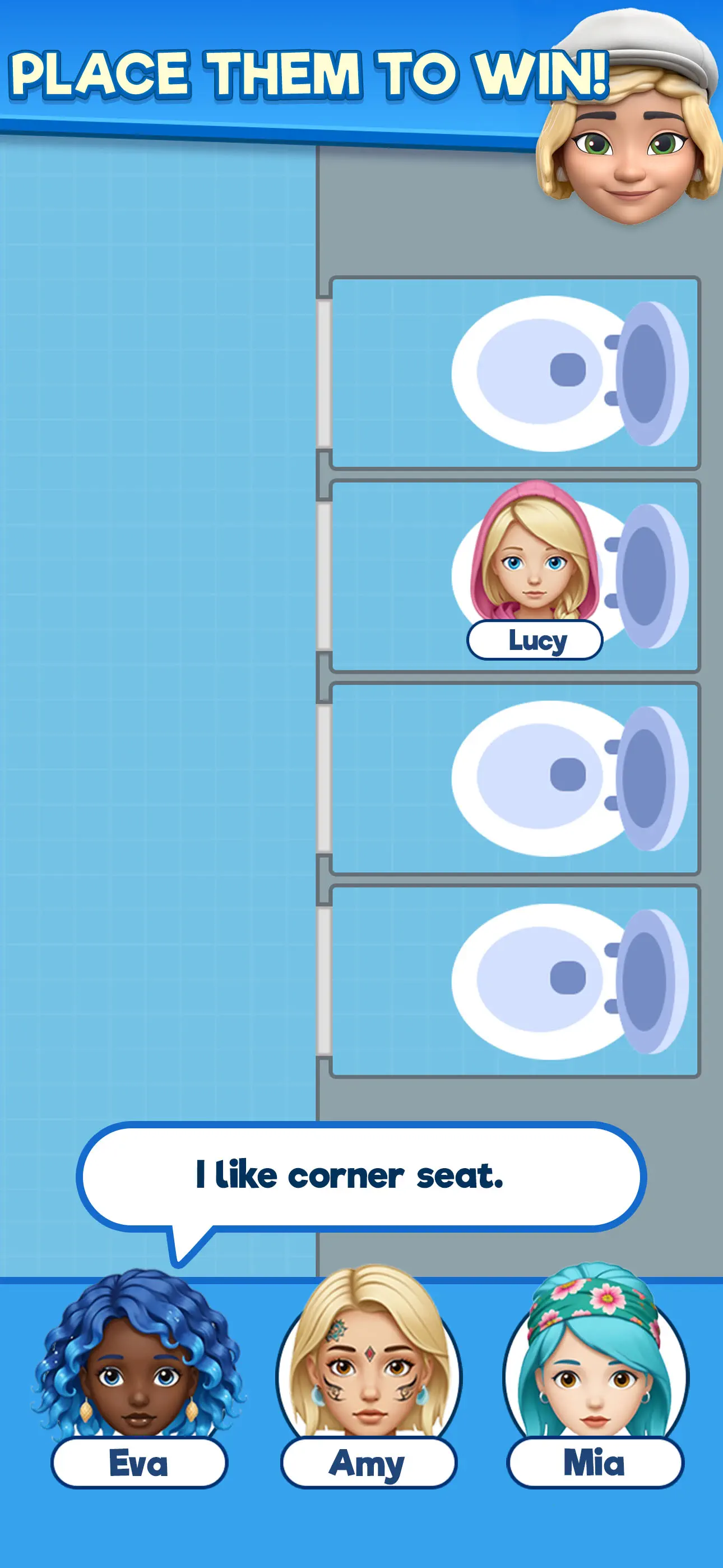 That’s My Seat – Logic Puzzle screenshot 1