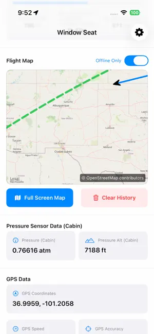 Window Seat GPS screenshot 2