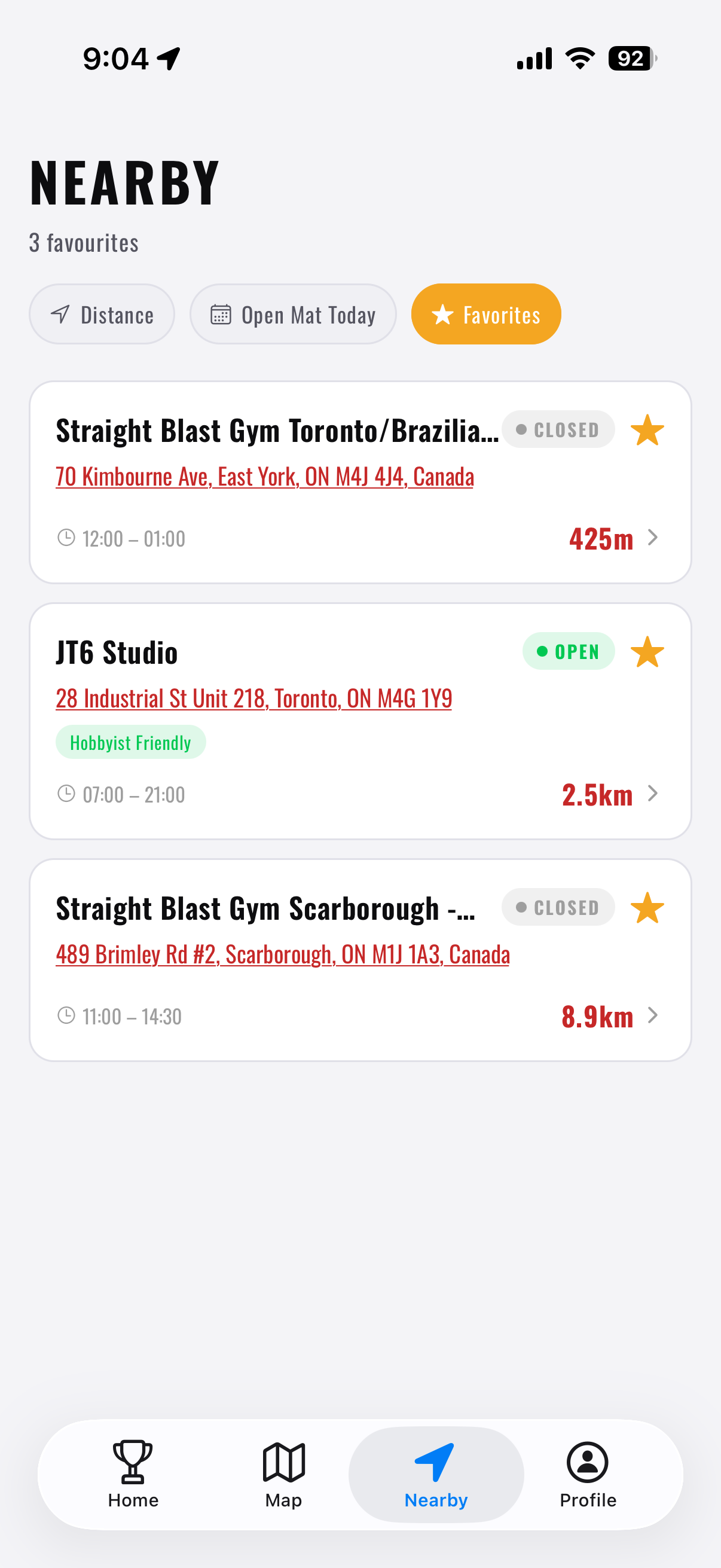 TapIn Jiujitsu screenshot 5