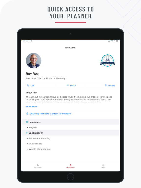 EFE iPad screenshot 9 - Finance app