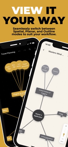 SpatiaMind: Mind Map & AR iPhone screenshot